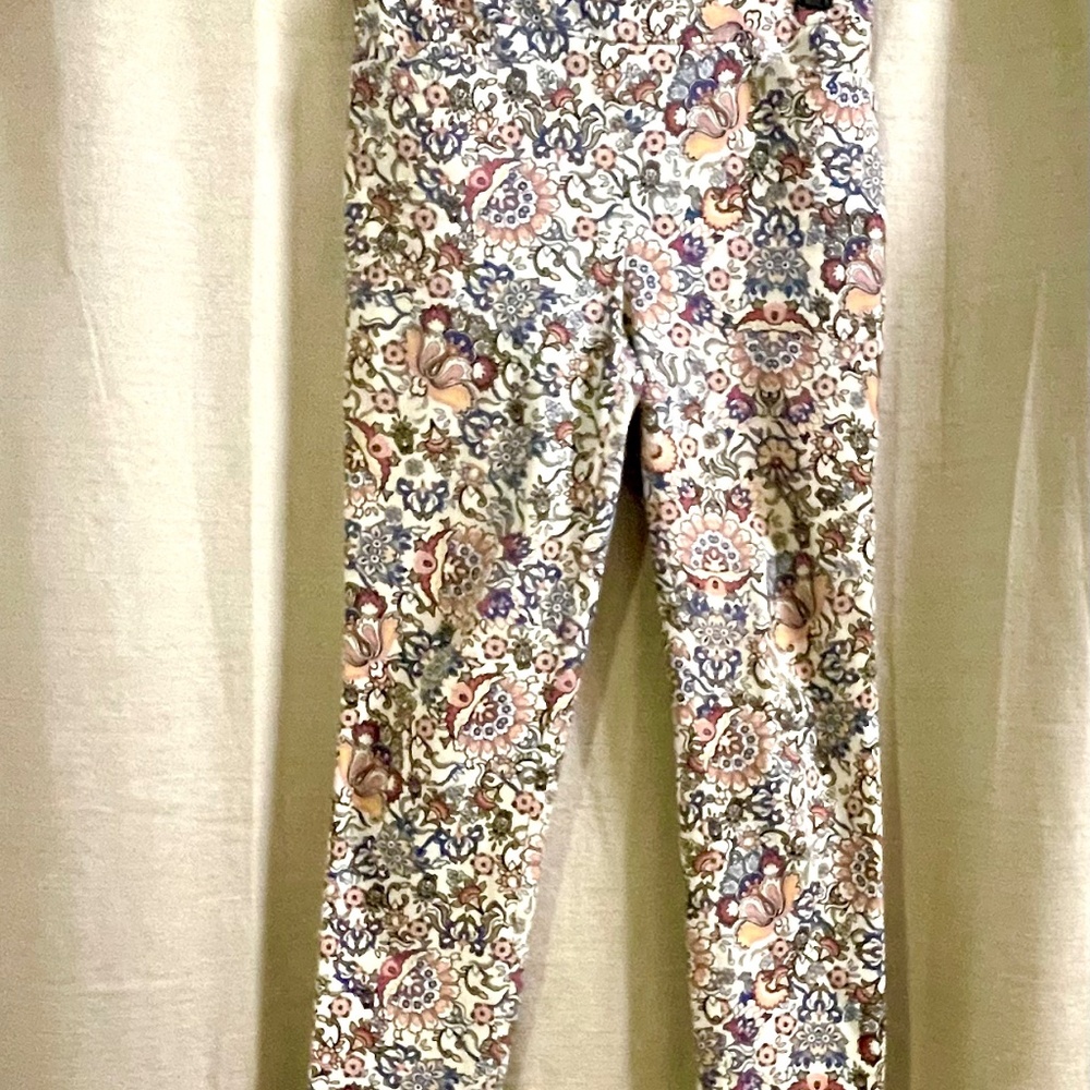 Chico's Bridgette Floral Ankle Pants